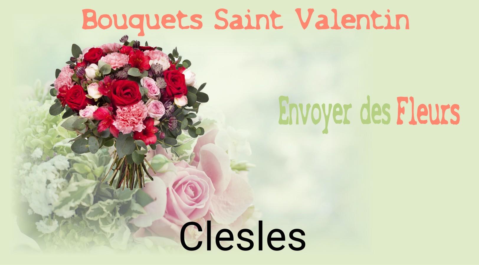 Roses de Saint-Valentin livrées à Clesles